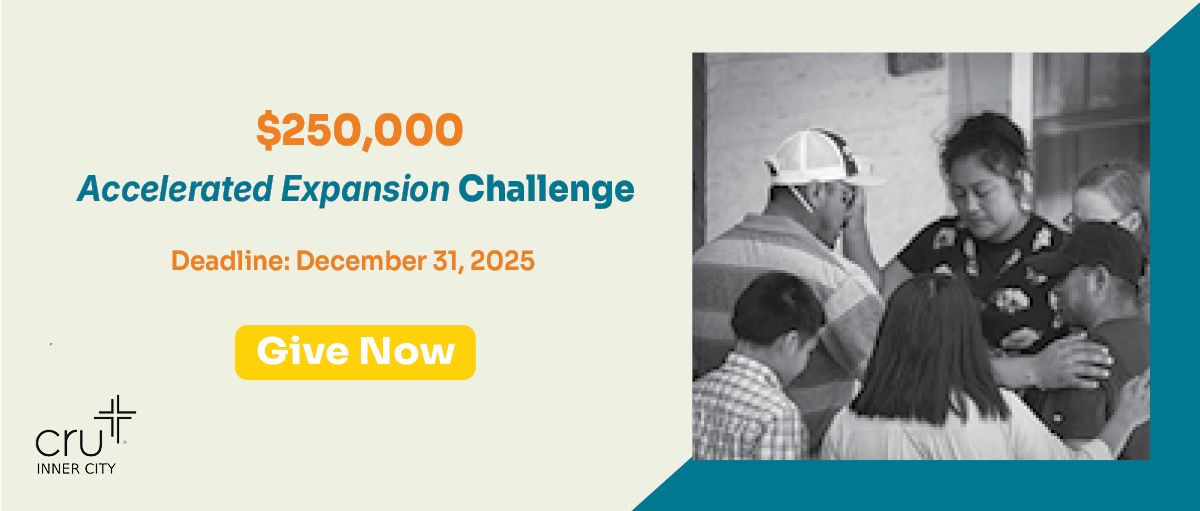 $250,000 Accelerated Expansion Challenge: Twice the impact in the lives of people in need!