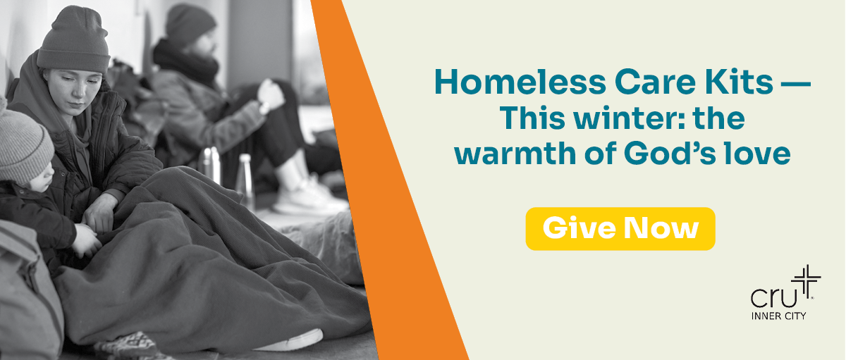 Homeless Care Kits, the warmth of God's love